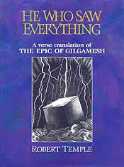 Jacket for 'He Who Saw Everything: A Verse Translation of the Epic of Gilgamesh'