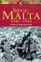 Jacket for 'Siege: Malta 1940 – 1943'