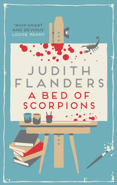 Jacket for 'A Bed of Scorpions'