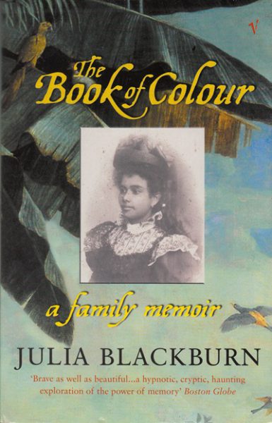 Jacket for 'The Book of Colour. A Family Memoir'
