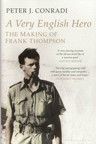 Jacket for 'A Very English Hero. The Making of Frank Thompson'
