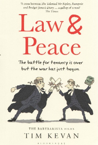 Jacket for 'Law and Peace. The BabyBarista Files'