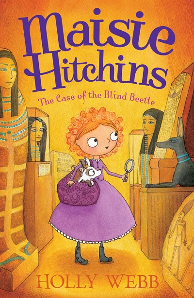 Jacket for 'Maisie Hitchins: The Case of the Blind Beetle'