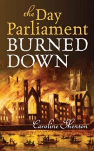 Jacket for 'The Day Parliament Burned Down'