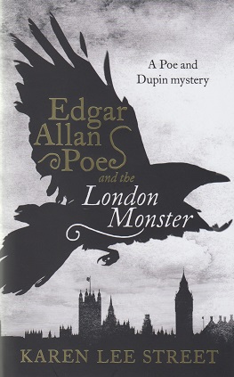 Jacket for 'Edgar Allan Poe and the London Monster'