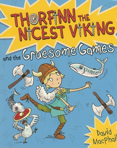 Jacket for 'Thorfinn the Nicest Viking and the Gruesome Games'