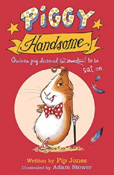 Jacket for 'Piggy Handsome: Guinea Pig Destined for Stardom!'