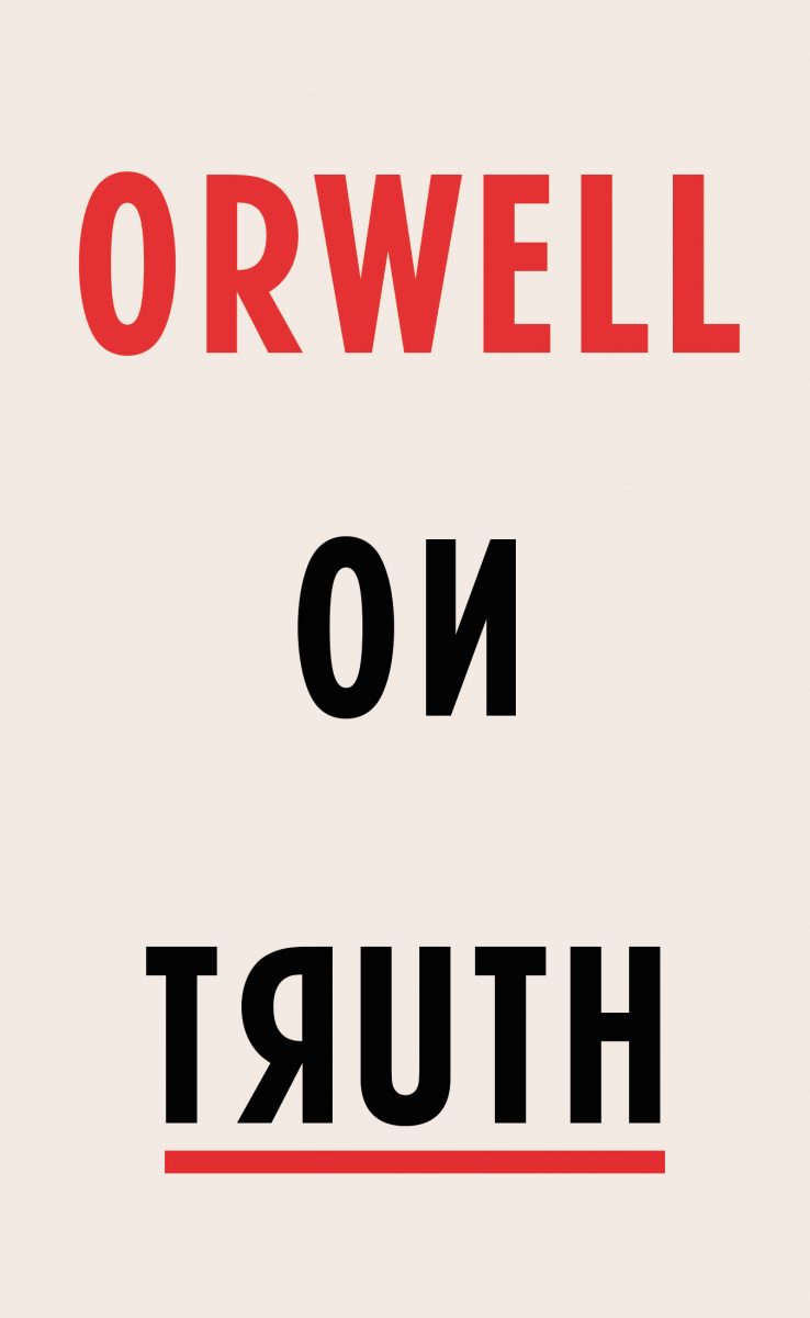 Jacket for 'Orwell on Truth'