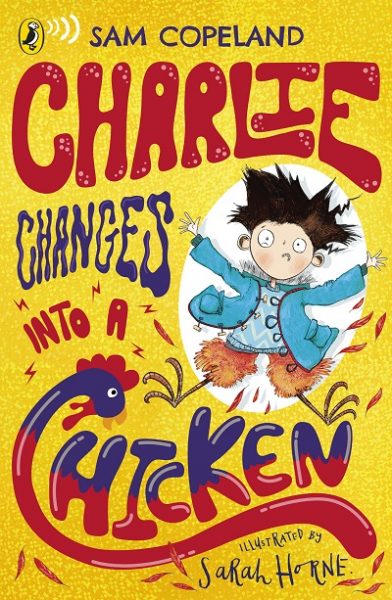 Jacket for 'Charlie Changes Into a Chicken'