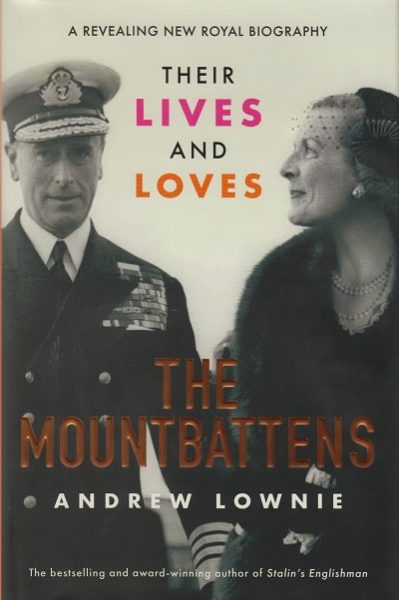 Jacket for 'The Mountbattens. Their Lives and Loves'