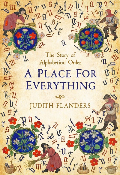 Jacket for 'A Place for Everything. The Story of Alphabetical Order'