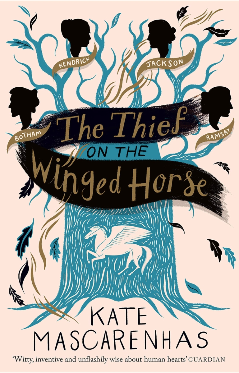 Jacket for 'The Thief on the Winged Horse'
