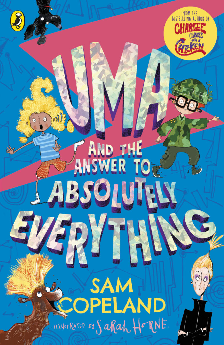 Jacket for 'Uma and the Answer to Absolutely Everything'