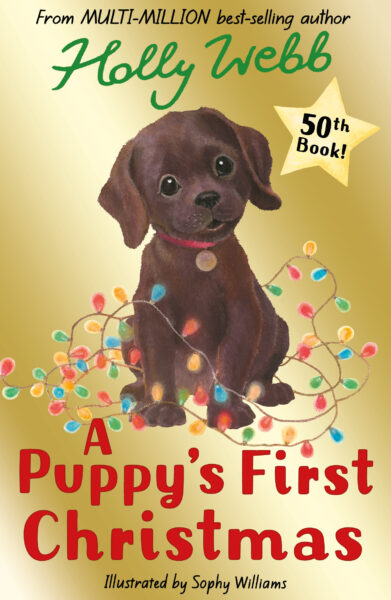 Jacket for 'A Puppy’s First Christmas'