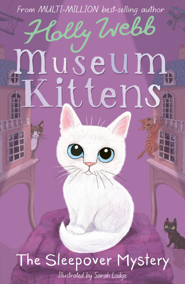 Jacket for 'The Museum Kittens: The Sleepover Mystery'