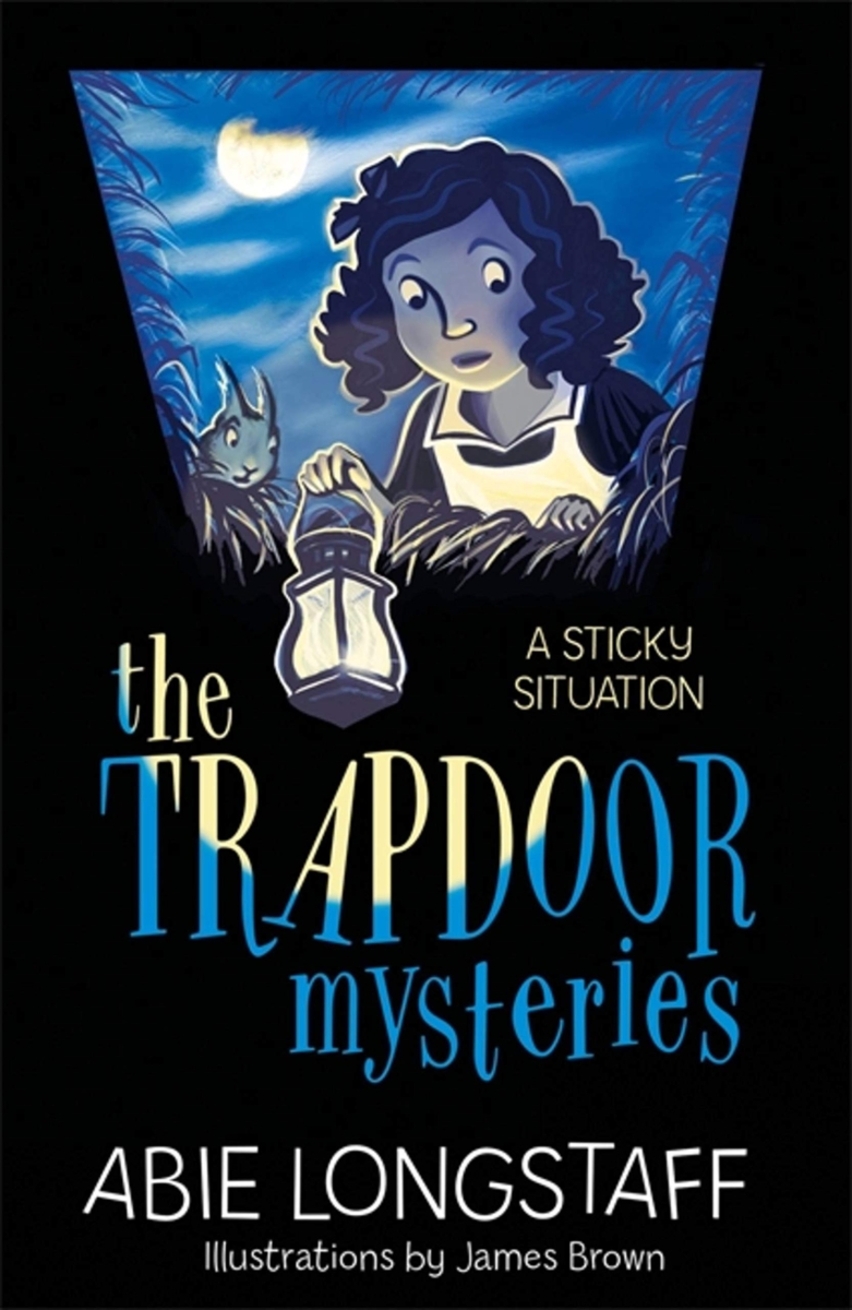 Jacket for 'The Trapdoor Mysteries: A Sticky Situation'