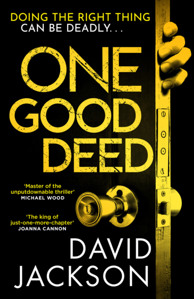 Jacket for 'One Good Deed'
