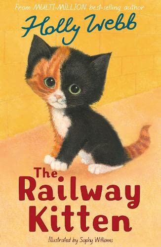 Jacket for 'The Railway Kitten'