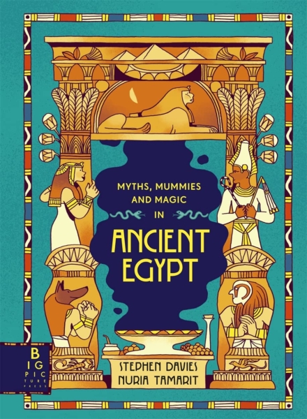 Jacket for 'Myths, Mummies and Magic in Ancient Egypt'