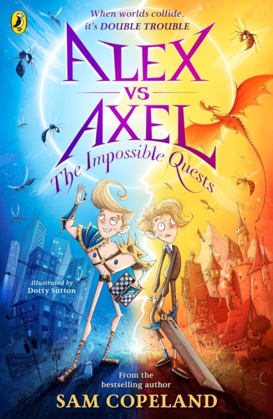 Jacket for 'Alex vs Axel: The Impossible Quests'