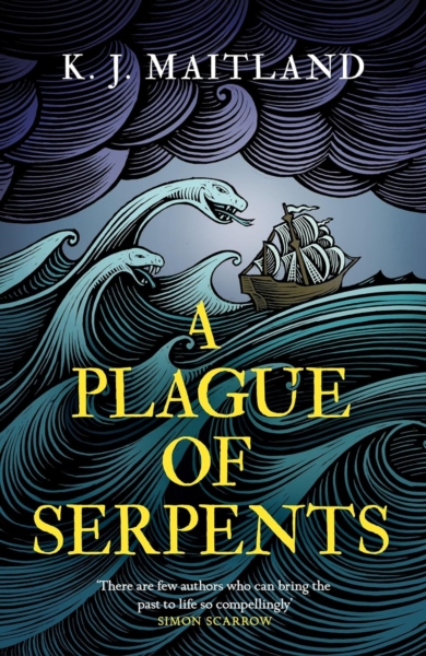 Jacket for 'A Plague of Serpents'