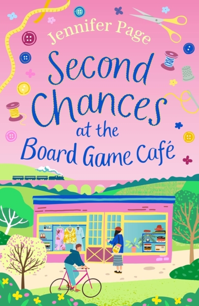 Jacket for 'Second Chances at the Board Game Café'